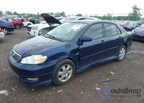 2005 Toyota Corolla S z USA, uszkodzony, nr VIN 1NXBR32E15Z494468